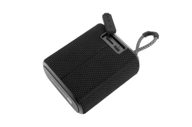 Logotrade promotional gift image of: Waterproof bluetooth speaker HARDEOL Schwarzwolf