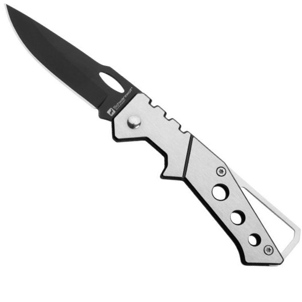 Logo trade promotional products image of: Folding knife GEDIZ Schwarzwolf
