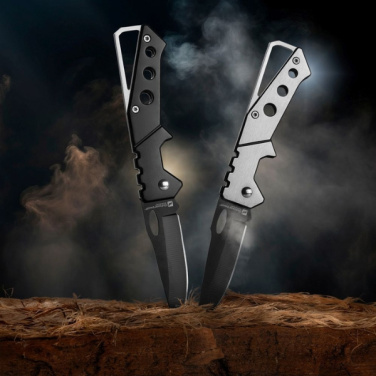 Logo trade promotional gifts image of: Folding knife GEDIZ Schwarzwolf