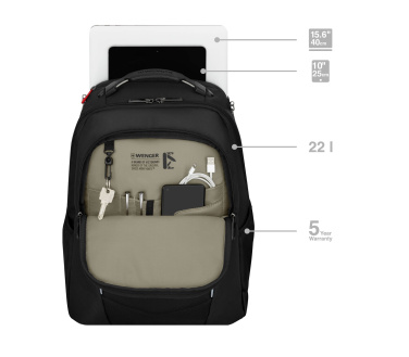 Logotrade promotional merchandise picture of: Backpack Wenger Altair 15,6''