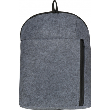 Logo trade promotional merchandise photo of: RPET Backpack Davos