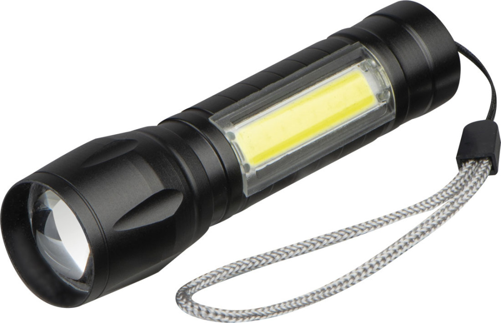 Logo trade advertising products picture of: Rechargeable flashlight Tokyo