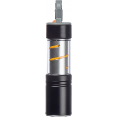 Logo trade promotional merchandise photo of: Rechargeable flashlight Tulsa