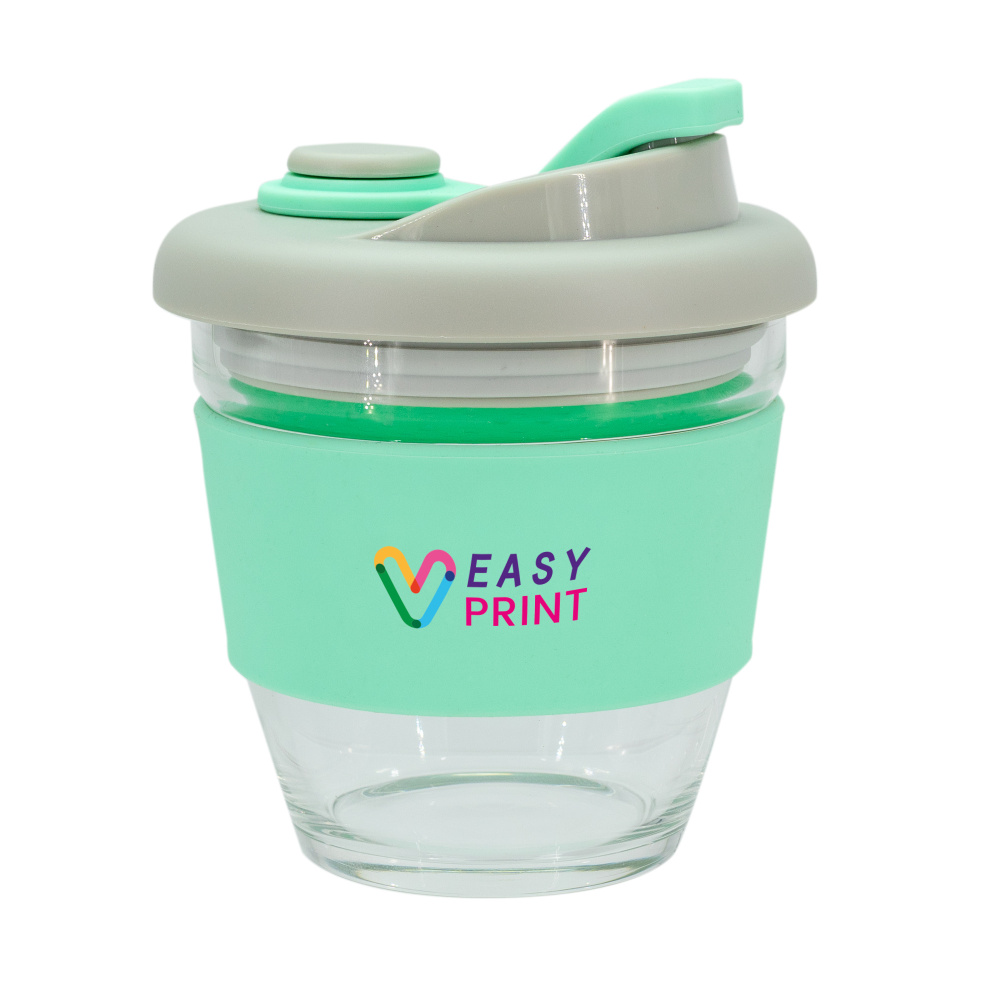 Logotrade promotional merchandise picture of: Glass coffee cup 227 ml