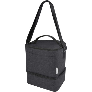 Logo trade promotional merchandise photo of: Tundra 9-can GRS RPET lunch cooler bag 9L