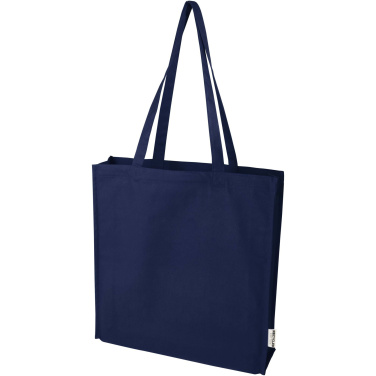 Logotrade promotional giveaways photo of: Florida 270 g/m² GRS recycled gusset tote bag 14L