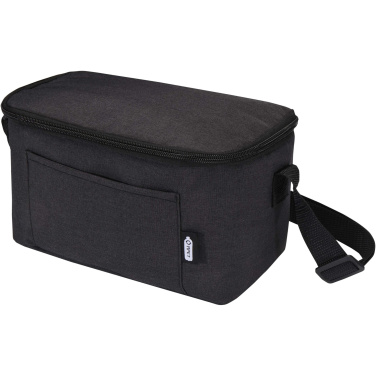 Logotrade promotional gift image of: Tundra 6-can GRS RPET cooler bag 5L
