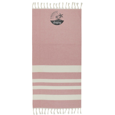 Logo trade promotional gift photo of: Anders hammam towel 147 x 75.5 cm