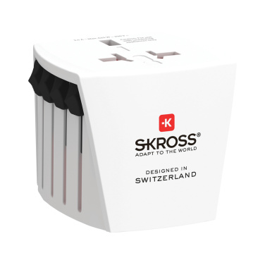 Logotrade promotional item picture of: SKROSS World Travel Adapter MUV Micro