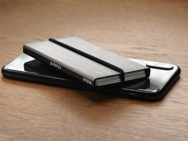 Logo trade promotional items image of: RFID credit and business card holder 126615500