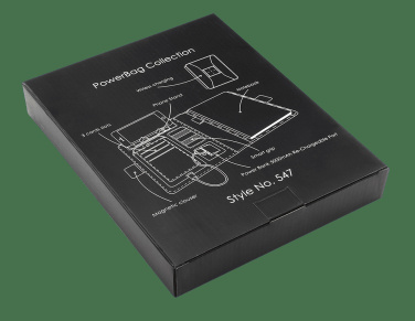 Logo trade promotional gifts picture of: HERMANO Power Bank Organizer 54713000