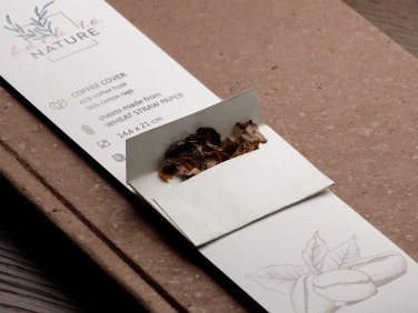 Logotrade promotional item picture of: Recycled Coffee Notebook 209733900