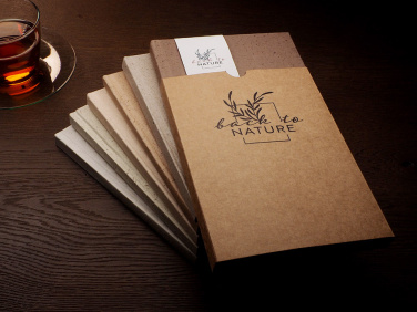 Logotrade promotional gift picture of: Recycled Elephant Poo Notebook 209734400