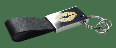 Logo trade promotional merchandise image of: Keyring 90909500