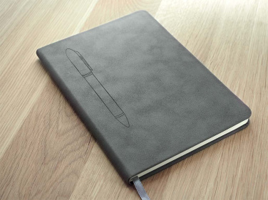 Logo trade promotional merchandise image of: Magnetic notebook with a pen 124715100