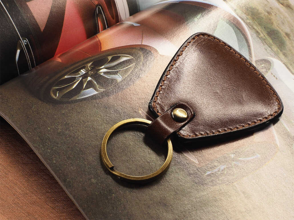 Logo trade advertising products image of: Keyring 58704500