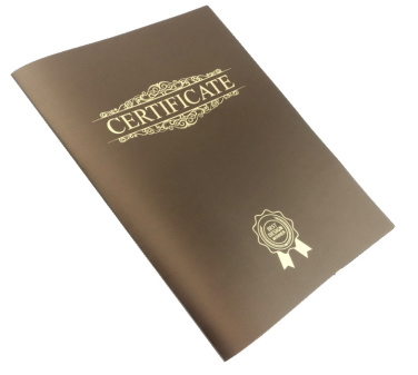 Logo trade promotional gift photo of: Certificate cover 152094