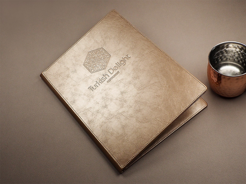 Logo trade promotional items picture of: Menu cover 2091322