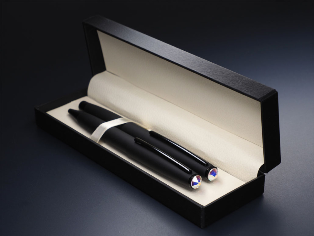 Logotrade promotional merchandise image of: Swarovski Crystal Pen set 1236036