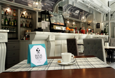 Logo trade business gift photo of: Promo menu 1114119