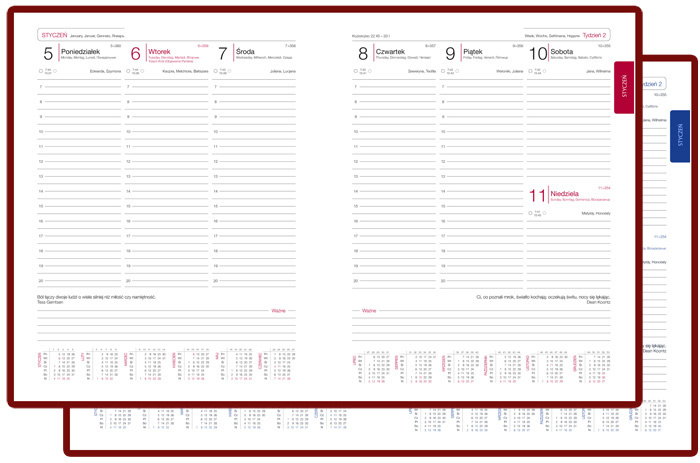 Logo trade promotional products image of: Calendar 644131