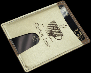 Logo trade promotional products image of: Credit card holder 544119