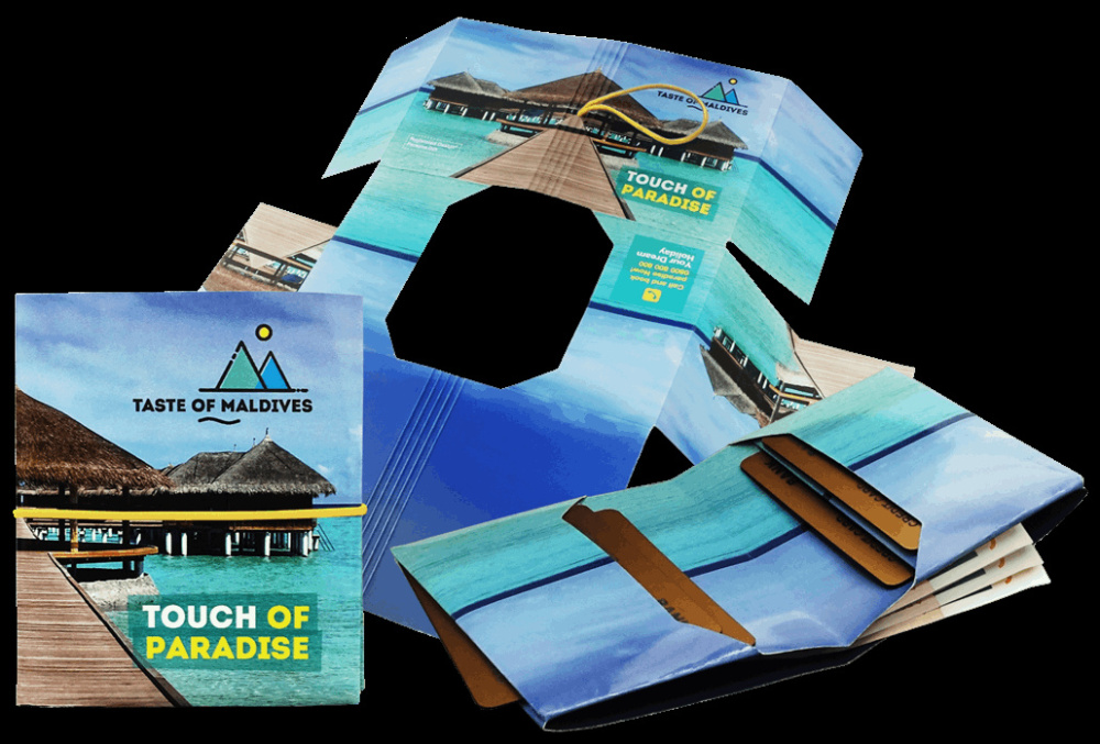 Logo trade promotional merchandise image of: Origami wallet 998117