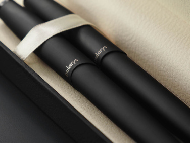 Logo trade promotional gift photo of: Agate stone Pen set 1289036