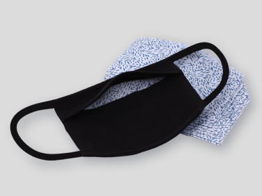 Logo trade promotional products picture of: MARS PRO cotton mask (size M) with pocket and HEPA filter 1380165