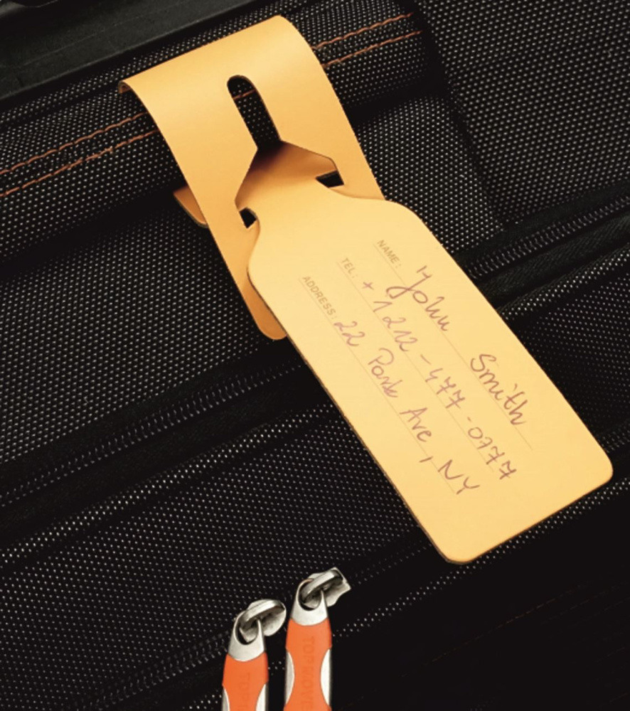 Logotrade promotional giveaway picture of: Luggage tag 969094