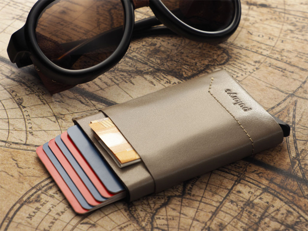 Logo trade promotional giveaways picture of: RFID wallet 593131