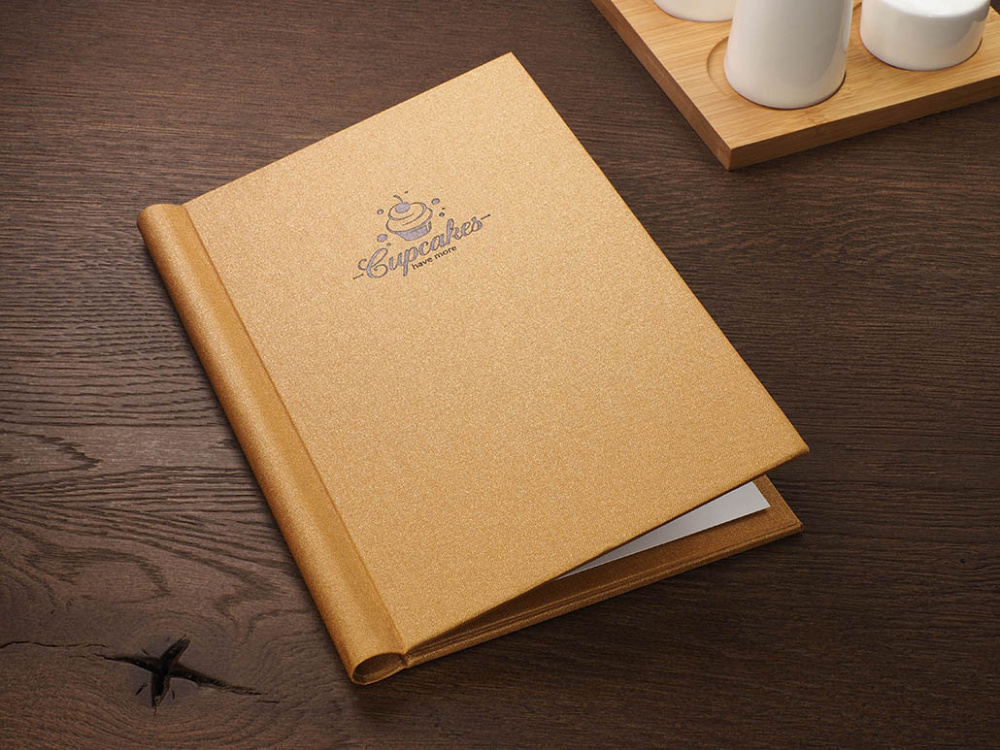 Logo trade promotional gifts picture of: Menu cover 1789280