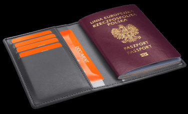 Logo trade corporate gift photo of: RFID passport case 1301119