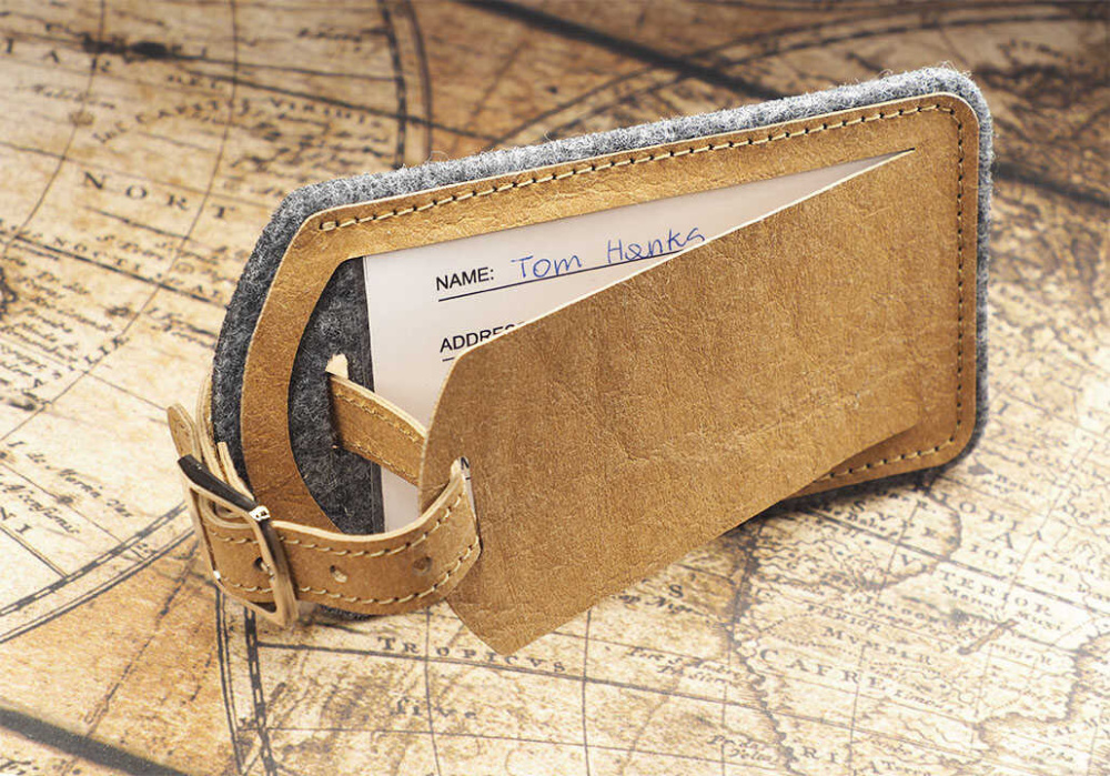 Logo trade promotional gifts image of: Luggage tag 1155140