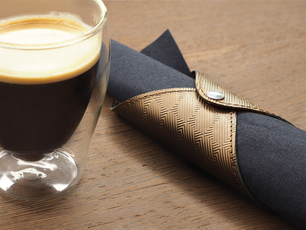 Logo trade business gift photo of: Napkin ring 1032241
