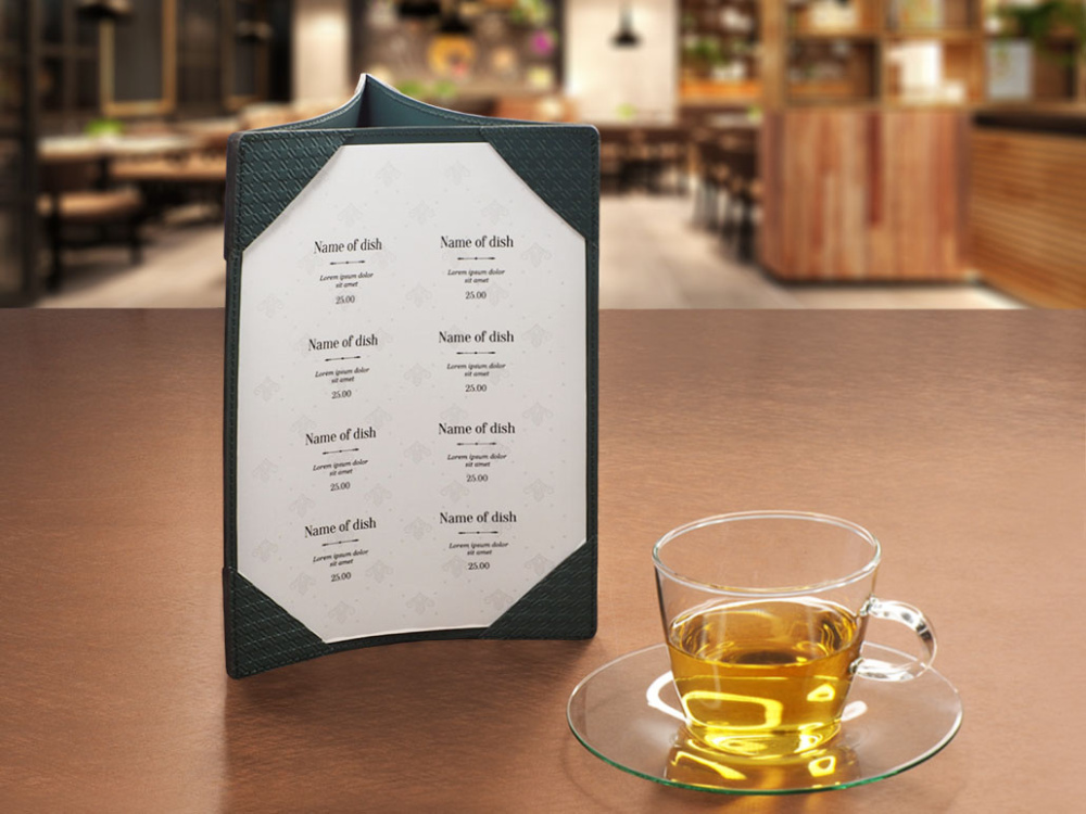 Logotrade promotional item image of: Promo menu 1436239