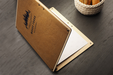 Logo trade promotional products image of: Menu cover 1665121