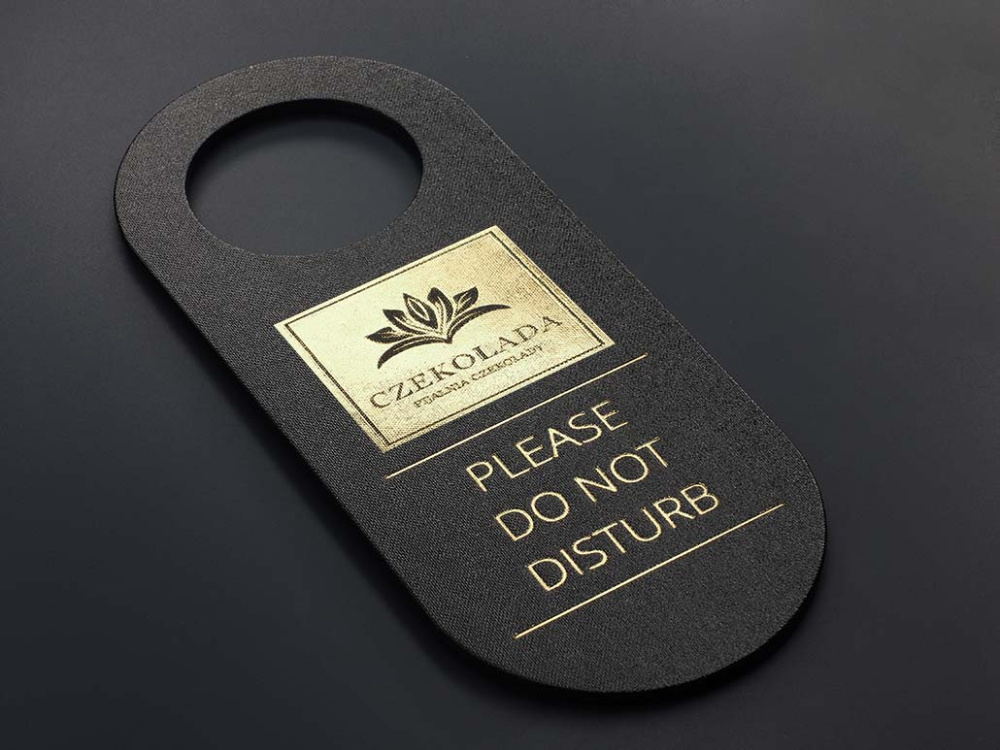 Logo trade promotional product photo of: DND door sign 1678280