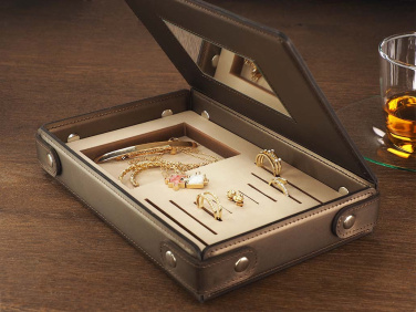 Logo trade promotional gifts image of: Jewellery box 1674094