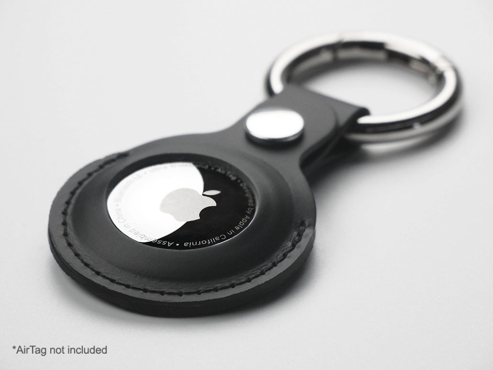 Logotrade promotional products photo of: Keyring with holder for AirTag 1914094