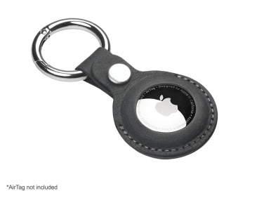 Logo trade promotional items image of: Keyring with holder for AirTag 1914106