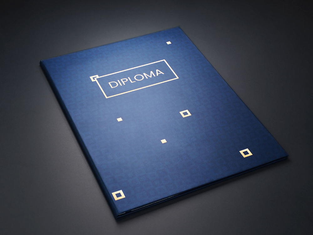 Logo trade advertising products image of: Certificate cover 1825117