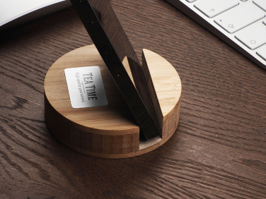 Logo trade corporate gifts picture of: Wooden telephone stand 1833292