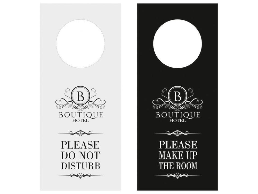 Logotrade promotional merchandise picture of: DND door sign 1007117