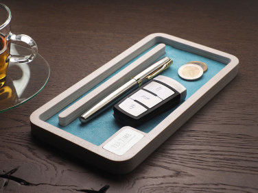 Logo trade promotional merchandise photo of: Wooden desk organiser 1818121