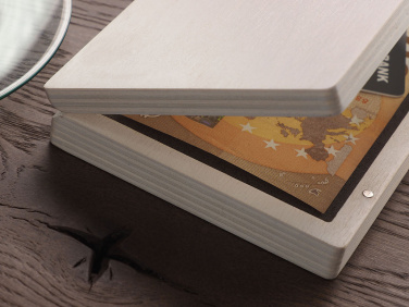 Logo trade advertising products picture of: Wooden bill box 1816121