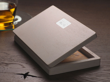 Logo trade promotional giveaways picture of: Wooden bill box 1816121