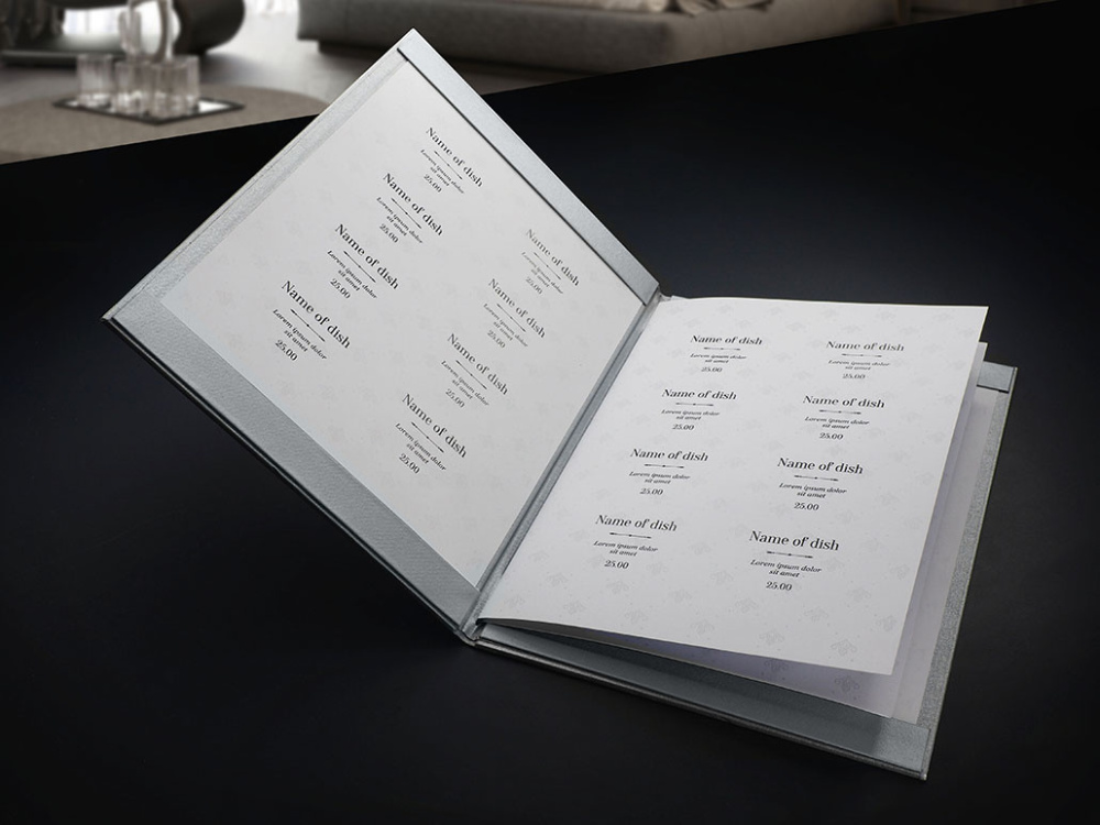 Logotrade advertising product image of: Menu cover 1679280