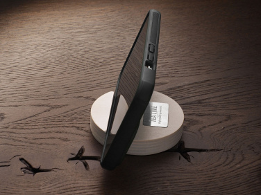 Logo trade promotional giveaways picture of: Wooden telephone stand 1833121