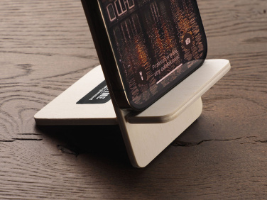 Logotrade promotional giveaway image of: Wooden telephone stand 1834121